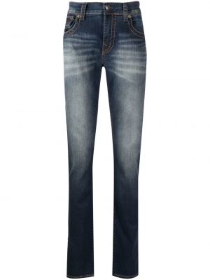 Slank jeans med normal passform True Religion blå