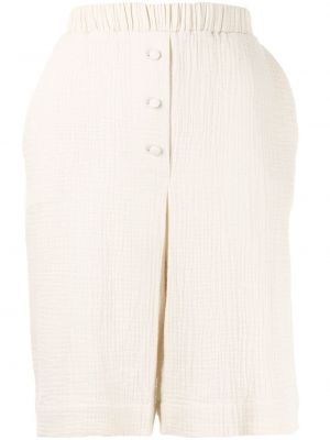 Bavlnené šortky 0711 biela