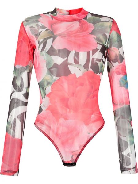 Floral body Philipp Plein rosa