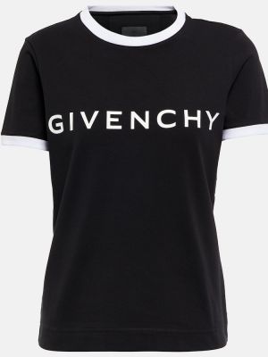 Bavlnené slim fit priliehavé tričko Givenchy