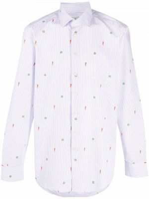 Camicia a righe Etro bianco