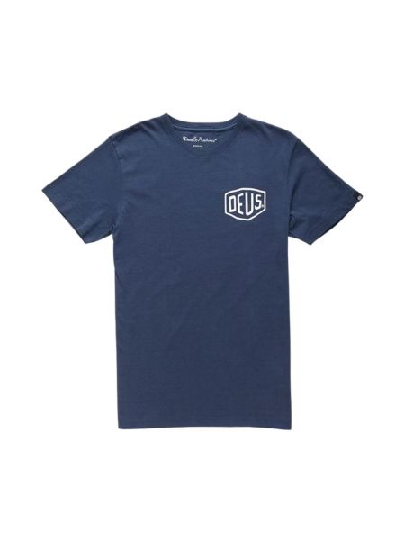 T-shirt Deus Ex Machina bleu