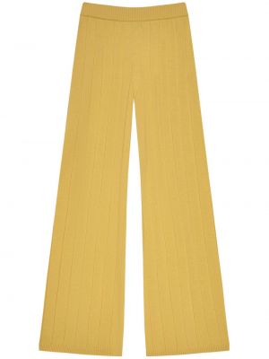 Pantaloni a vita alta 12 Storeez giallo