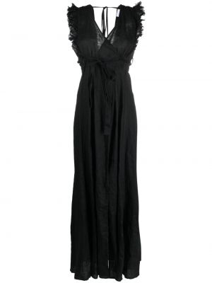 Μάξι φόρεμα P.a.r.o.s.h. μαύρο
