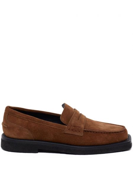 Læder loafers Closed brun