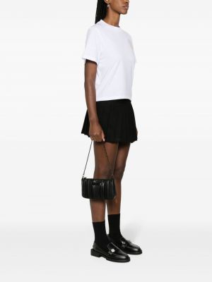 Umhängetasche mit plisseefalten Karl Lagerfeld schwarz