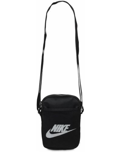 Geantă crossbody din nailon Nike negru