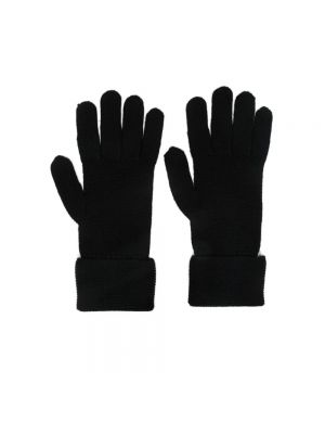 Rękawiczki wełniane Vivienne Westwood czarne