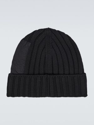 Вълнена шапка C.p. Company черно