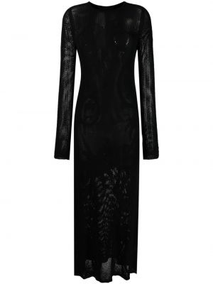Dlouhé šaty Barrow černé