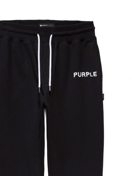 Puuvillased dressipüksid Purple Brand