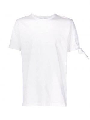 Тениска с драперии Jw Anderson бяло