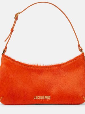 Чанта за ръка Jacquemus оранжево
