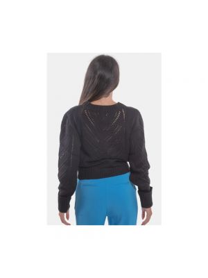 Sweatshirt mit langen ärmeln mit rundem ausschnitt Fracomina schwarz