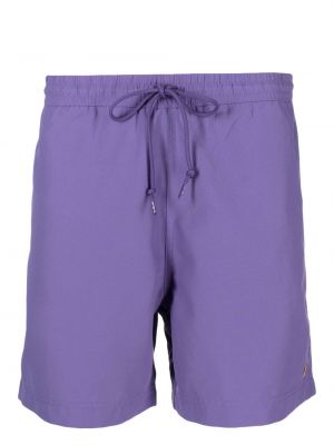 Pantaloni scurți Carhartt Wip violet