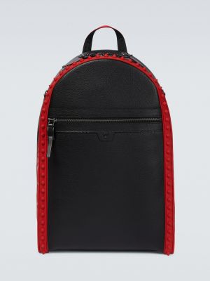 Кожаный рюкзак Christian Louboutin черный