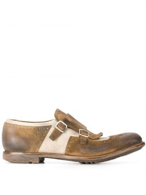 Zapatos monk Church's marrón