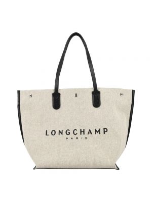 Shopperka Longchamp beżowa