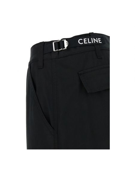 Pantalones cargo Celine negro