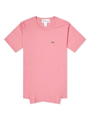 Асимметричная футболка Comme Des Garçons Shirt розовая
