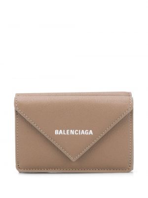 Peňaženka Balenciaga hnedá