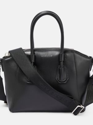 Kožená sportovní taška Givenchy černá