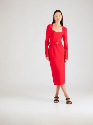 Obleka Karen Millen rdeča