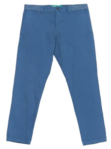 Spodnie klasyczne United Colors Of Benetton niebieskie