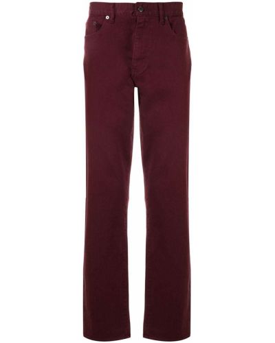 Pantalones chinos Kent & Curwen rojo