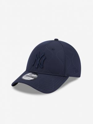 Pikowana czapka z daszkiem New Era niebieska