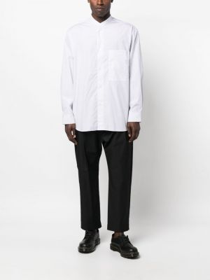 Bavlněná košile Studio Nicholson bílá