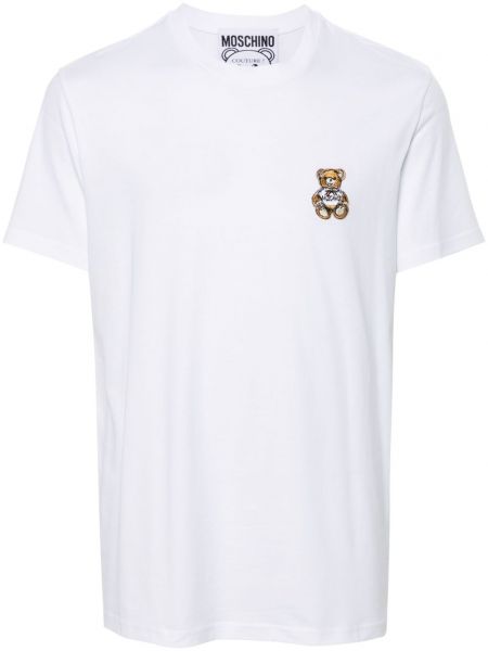 T-shirt Moschino hvid