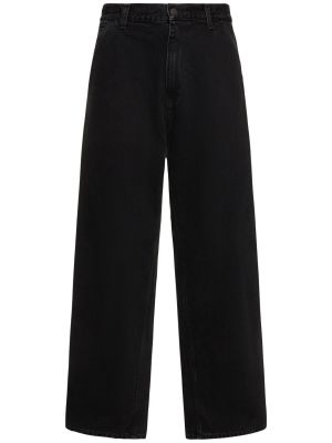 Bavlněné kalhoty Carhartt Wip černé