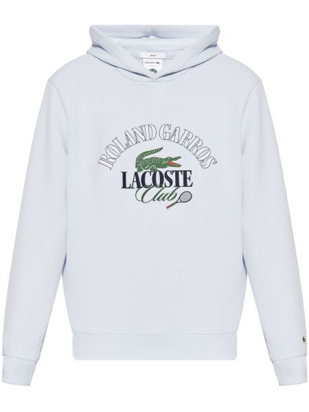 Langes sweatshirt aus baumwoll Lacoste weiß