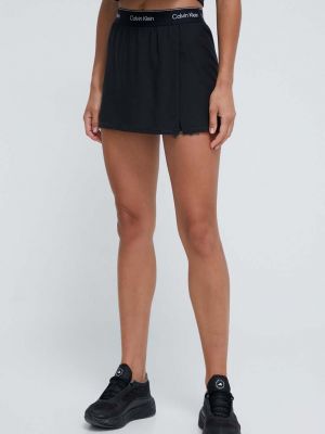 Mini spódniczka Calvin Klein Performance czarna