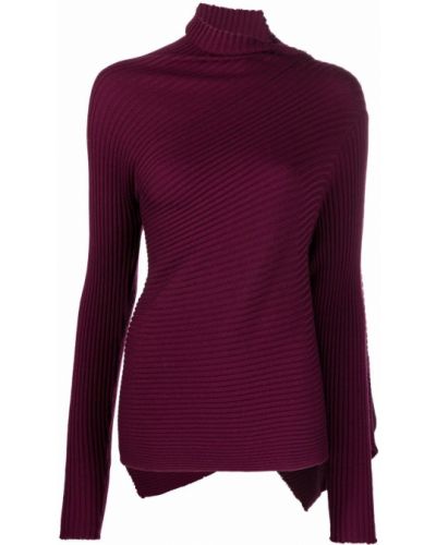 Jersey de tela jersey asimétrico Marques'almeida violeta