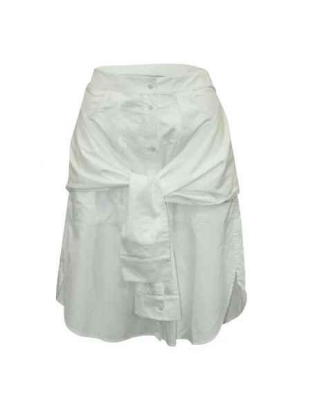 Spódnica bawełniana Alexander Wang Pre-owned biała