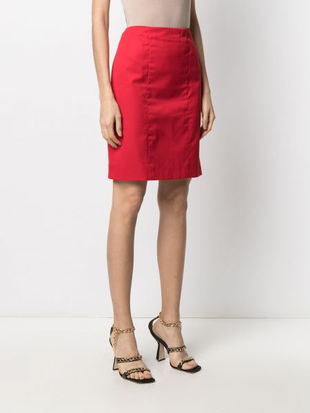 Červené sukně Chanel Pre-owned