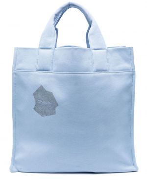 Βαμβακερή τσάντα shopper με σχέδιο Objects Iv Life