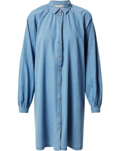 Košeľové šaty Edc By Esprit modrá