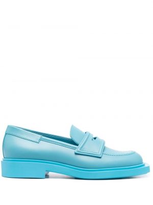 Nahast loafer-kingad 3juin sinine