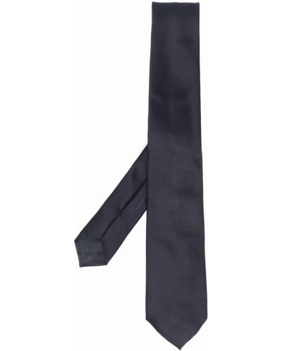 Corbata de seda Giorgio Armani azul