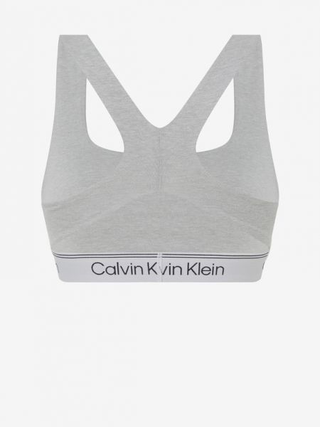 Sutien fără armătură Calvin Klein Underwear gri