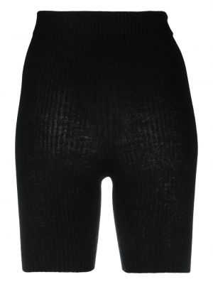 Shorts en tricot Laneus noir