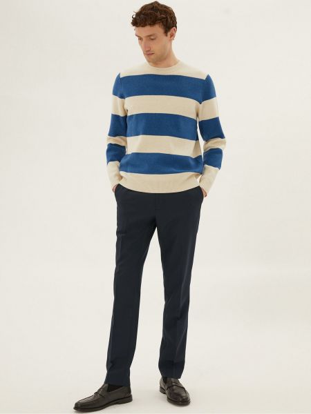 Kalhoty Marks & Spencer modré