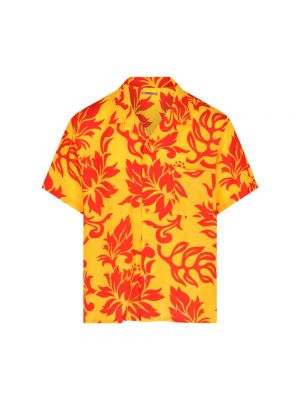 Koszula z krótkim rękawem Erl pomarańczowa