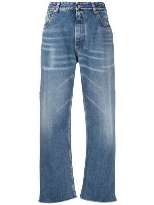 Boyfriend jeans ausgestellt Mm6 Maison Margiela blau