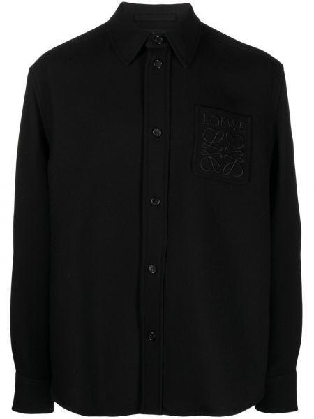 Camicia di lana Loewe nero