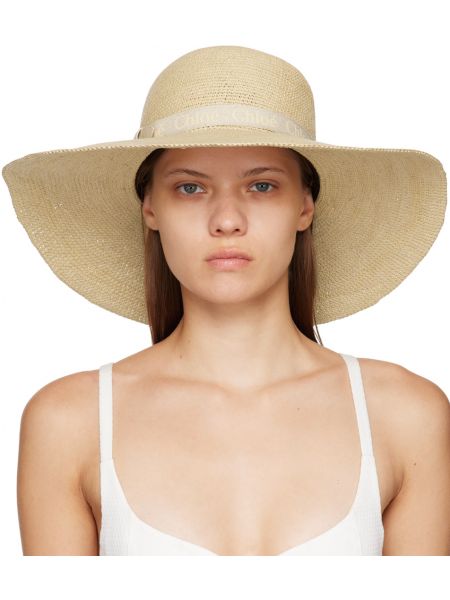 Бежевая шляпа Borsalino Edition Woody Chloe
