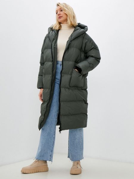 Утепленная куртка Moona Store хаки